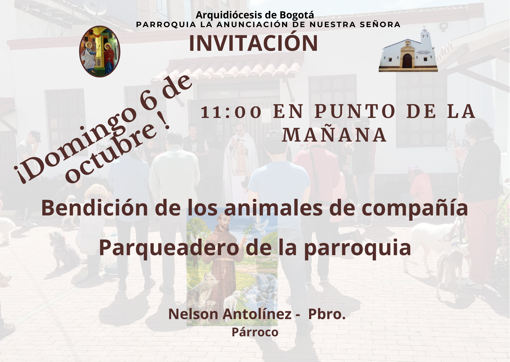 bendición de los animales 1