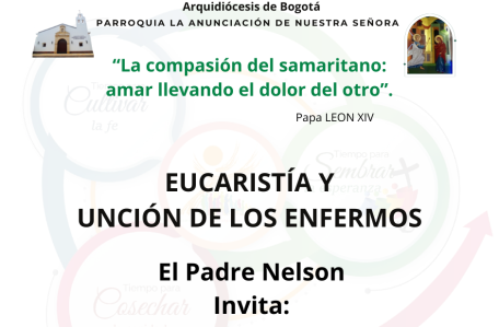 eucaristía unción de enfermos