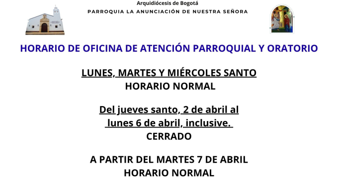 horario especial