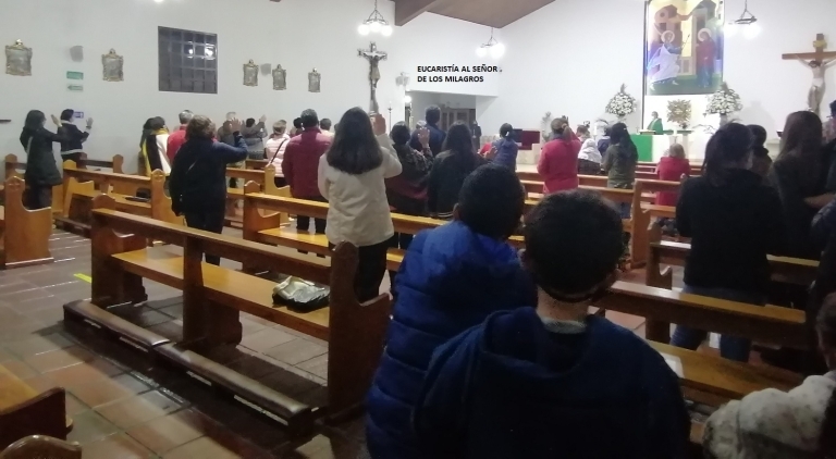 Eucaristía al Señor de los milagros